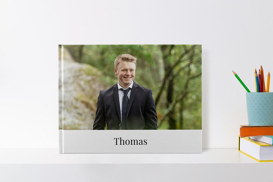 Fotobok til konfirmanten