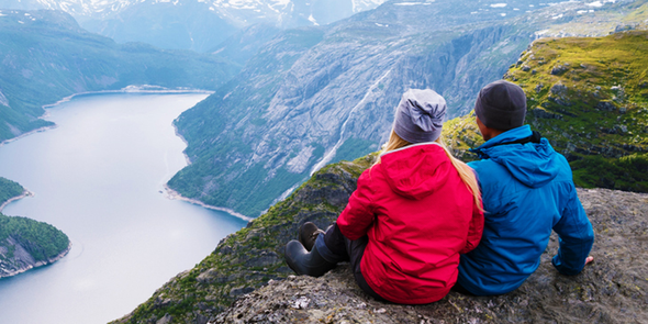 De fem fineste byene å besøke i Norge
