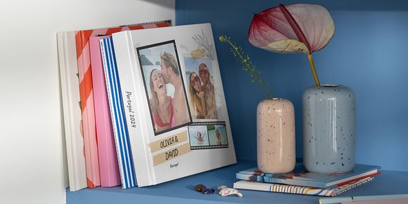 Gjør bildene fra bryllupsreisen din om til en vakker fotobok