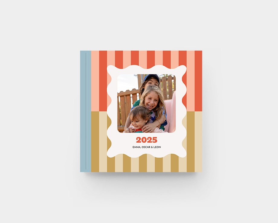 Fotobok Kvadratisk M med hardt omslag