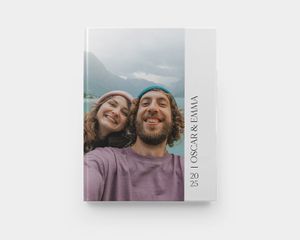 Fotobok stående L med hardt omslag