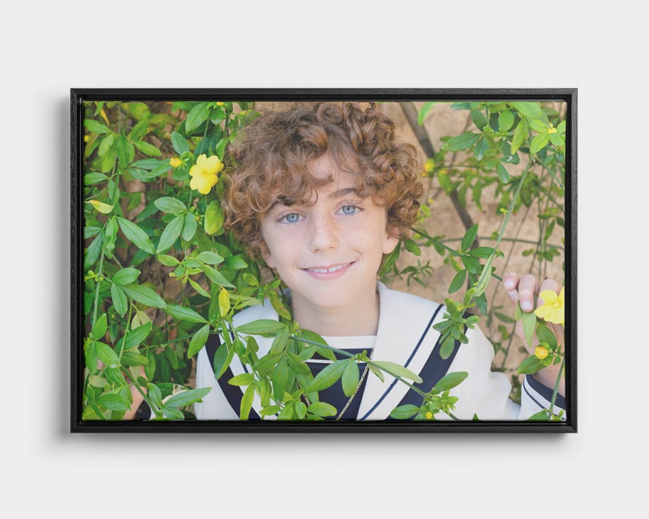 konfirmasjonen med et lerret