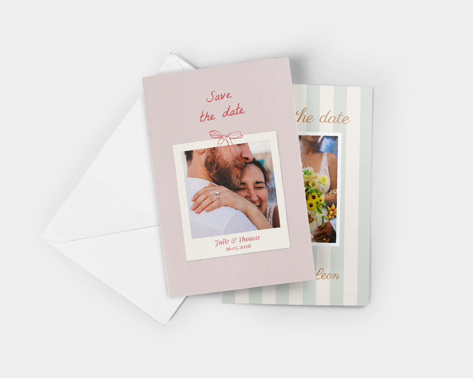 Save the date kort