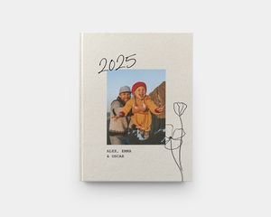 Fotobok stående L med hardt omslag