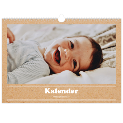 Fotokalender A3 — Magasinstil [kalender-forside]