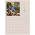 Fotokalender A4 dobbel (30 x 40 cm) — Enkel botanisk [Januar]
