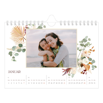 Fotokalender A5 — Bohemsk stil
