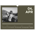 Fotokalender A3 — Moderne og dristig [April]