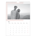 Fotokalender A4 (20 x 30 cm) — Fargerike rammer [Mars]