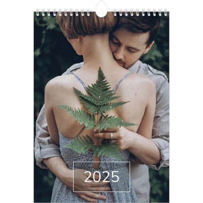 Fotokalender A4 (20 x 30 cm) — Överlägg för datumruta [kalender-forside]