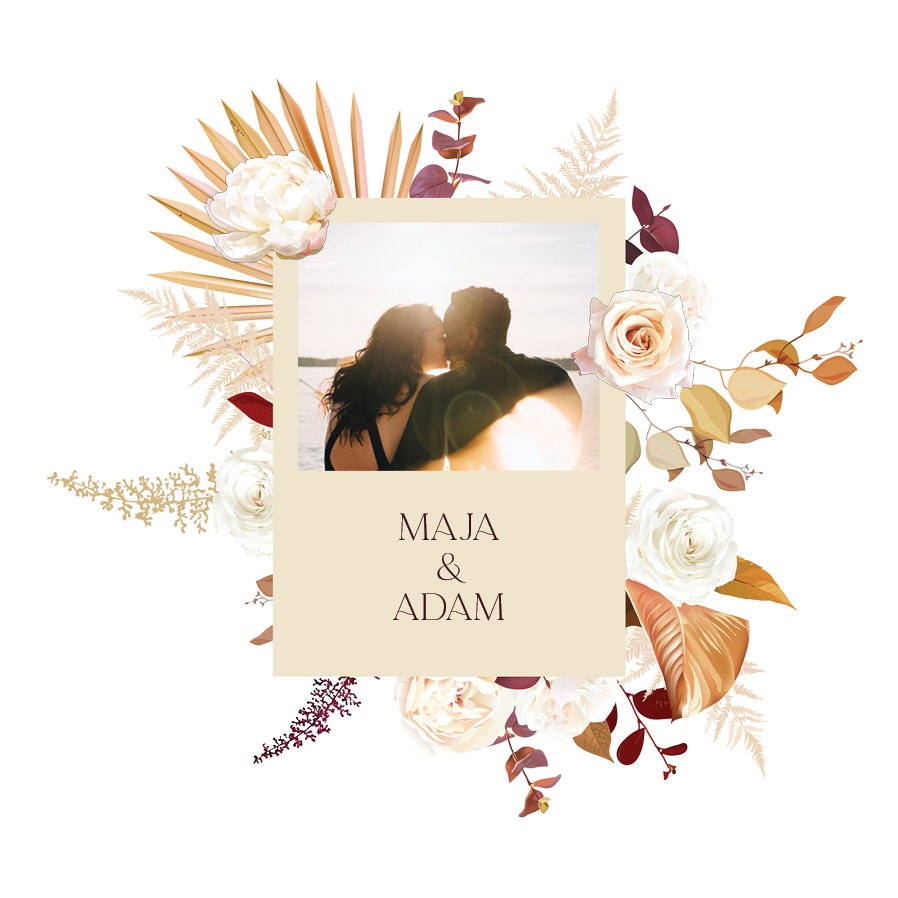 Invitasjoner — Boho bryllup