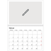 Fotokalender A4 dobbel (30 x 40 cm) — Design selv [Februar]