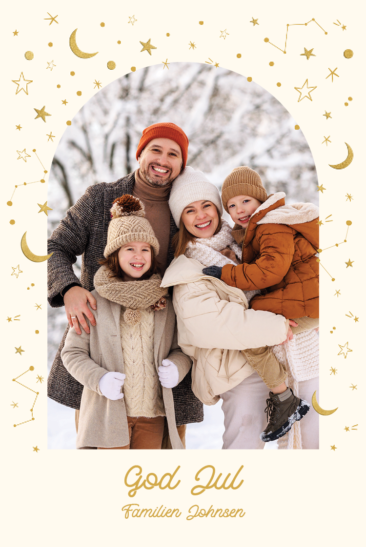 Fotokort — Stjernehimmel