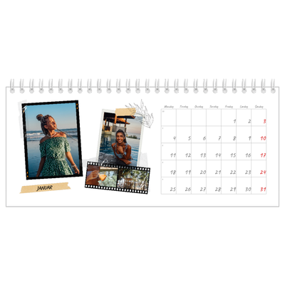Bordkalendere — Scrapbook stil [Januar]