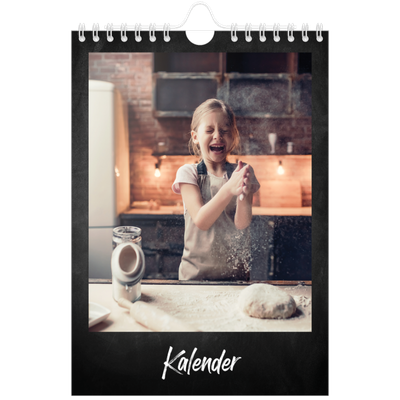 Fotokalender A5 — Tavle bakgrunn [kalender-forside]