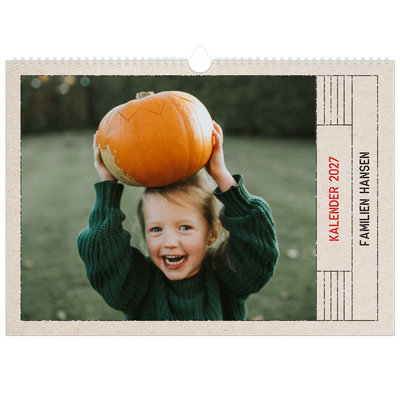 Fotokalender A3 — Stempeleffekt [kalender-forside]