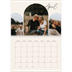 Fotokalender A4 dobbel (30 x 40 cm) — Buet bilderamme [April]
