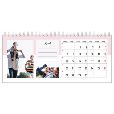 Bordkalendere — Kalender med "To do"-liste [April]