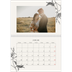 Fotokalender A4 dobbel (30 x 40 cm) — Blekk & blomst [Januar]