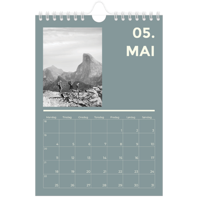 Fotokalender A5 — Moderne og dristig [kalender-forside]