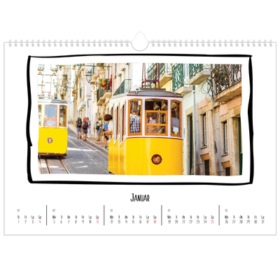 Fotokalender A3 — Albumøyeblikk [Januar]