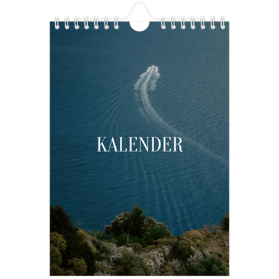 Fotokalender A5 — Endeløs flukt [kalender-forside]