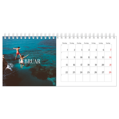 Bordkalendere — Endeløs flukt [Februar]