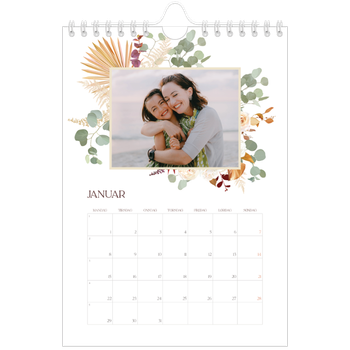 Fotokalender A5 — Bohemsk stil