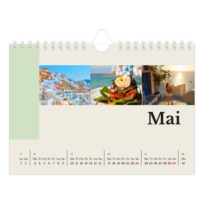 Fotokalender A5 — Verdens severdigheter [Mai]