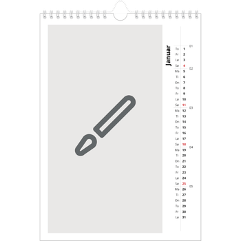 Fotokalender A4 — Design selv
