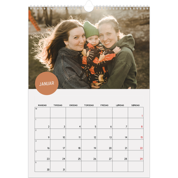 Fotokalender A3 — Fotoklistremerke
