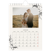 Fotokalender A5 — Blekk & blomst [Januar]