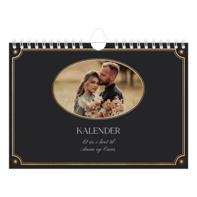 Fotokalender A5 — Vintage klassisk [kalender-forside]