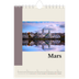 Fotokalender A5 — Verdens severdigheter [Mars]