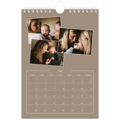 Fotokalender A5 — Våre minner [kalender-forside]