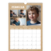 Fotokalender A4 (20 x 30 cm) — Magasinstil [Februar]