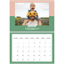 Fotokalender A4 dobbel (30 x 40 cm) — Fargerik kalender [Januar]