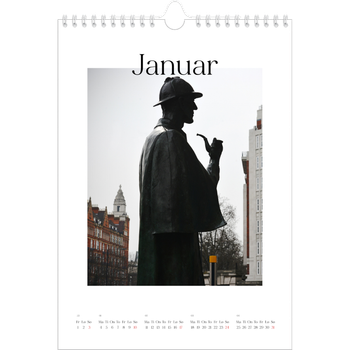 Fotokalender A4 — Min reiseskildring
