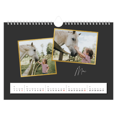 Fotokalender A4 — Gode minner [kalender-forside]