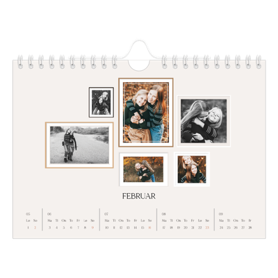 Fotokalender A5 — Bildevegg [Februar]