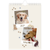 Fotokalender A5 — Leken valp [kalender-forside]