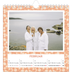 Månedskalender kvadratisk — Blomstermønster [Februar]