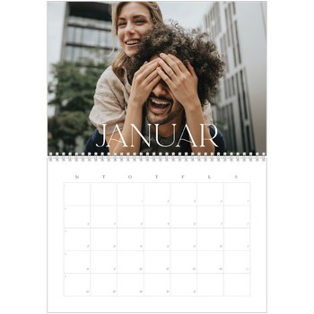 Fotokalender A4 dobbel — Store bilder