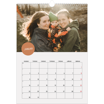 Fotokalender A4 — Fotoklistremerke