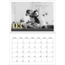 Fotokalender A4 dobbel (30 x 40 cm) — Glitter tall [Mars]