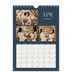 Fotokalender A5 — Skifer & seriffer [April]