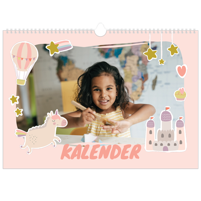Fotokalender A3 — Magisk regnbue [kalender-forside]