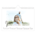 Fotokalender A5 — Transparente rammer [Januar]
