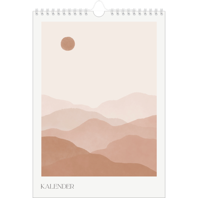 Fotokalender A4 (20 x 30 cm) — Velvære-sitater [kalender-forside]