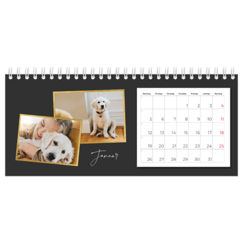 Bordkalender med foto — Gode minner